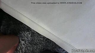 teen nerd explores first time lesbian fun with toys on webcam