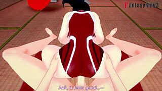 Momo Yaoyorozu in a cute anime cartoon adventure