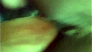 Ebony lady fucks hard in bathroom!