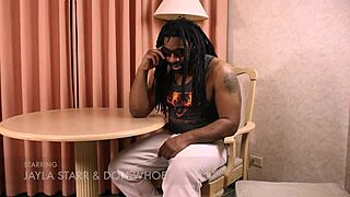 Jayla Starr Gives Don Whoe a Nasty Sloppy Blowjob in Super Hot Films