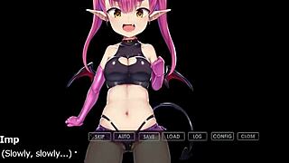 Doskoinpo Succubus Imp Dominates with Small 18+ Tits