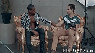 The Hot Gay Photoshoot - Deangelo Jackson Lucas Leon