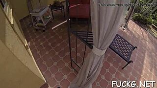 Watch That Coarse Pounding On The Spycam!