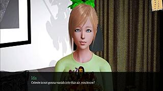 Walkthrough of the erotic visual novel My new family 298