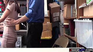 Silent Asian teen takes a brutal punishment with a hard dick of justice in office.