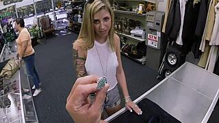 i’m thrilled with wild sex and blowjobs in the shop