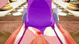 scáthach-skadi fucks on throne in pov fantasy