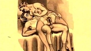 vintage erotic drawings from retro anime