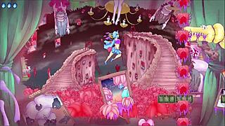 Exorcist yukiho navigates the labyrinth of despair in this anime hentai game with boss battles