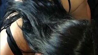 Perfect anal doggystyle with blowjob and assfucking for young beauty