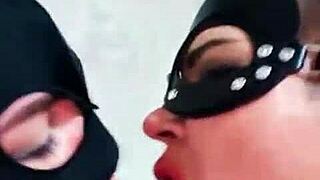 stepmom with big ass invites stepdaughter for intense lesbian pussy fucking in homemade video