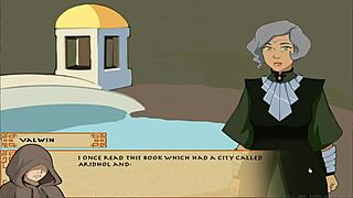 Four Elements Trainer Book 4 Love Part 28 - Sloppy Blowjob In Cartoon Game