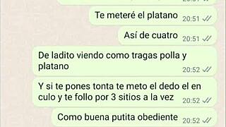 my girlfriend gets very hot with banana part 4