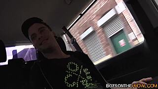 Twinks Picked Up In Vehicle For Bold Threesome Assfucking!