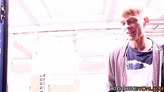 Twinks Picked Up In Vehicle For Bold Threesome Assfucking!