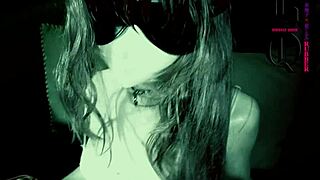 Cgmaskdoll in tight bondage with condom mask for total control.