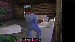 showing the new medic trainee around the cartoon sex