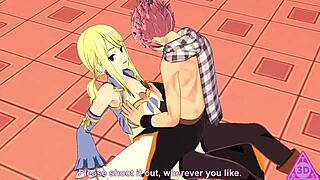 lucy natsu fairy tail hentai videos blowjob handjob horny and cumshot gameplay porn uncensored thereal3dstories