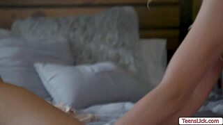 gorgeous lesbians fingering and licking to anal orgasms