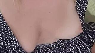 Milf masturbates with toys on video call, talking dirty