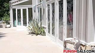 Rough fuck for teen 18+ Shane Blair in garage, spanking deepthroat 😈