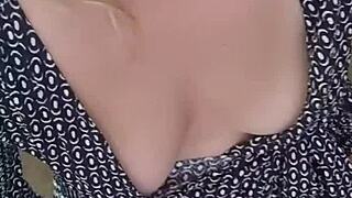 Milf masturbates with toys on video call, talking dirty