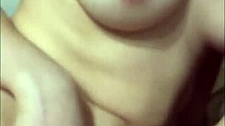 Lesbian girls ride big dick in doggystyle tribbing