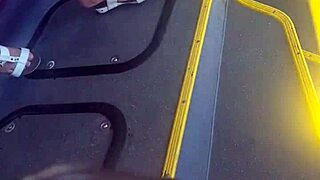 Mature woman enjoys candid foot play session