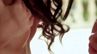 josephine and crista share a moment