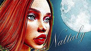 alain carnell and nataly get fucked in natalys bed