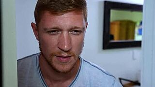 naughty STEPSISTER LICKS prude STEPbrother's ASS then FUCKS him hard