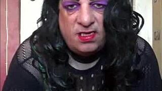 damn, i’m a sissy crossdresser cumming hard on the floor