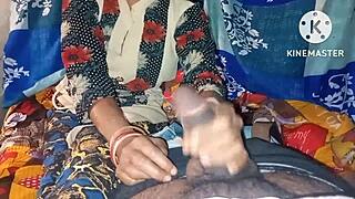 indian bhabhi gets wet and squirts hard at night. milf takes monster cock like a pro.