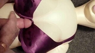 Handjob fun with dolly?