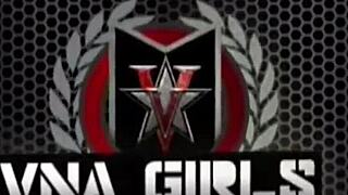 Blonde tanlined vicky vette gets big tits covered in cum