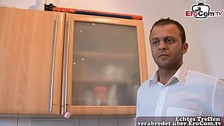 deutsche amateur schlampe von nebenan trifft fremden mann zum casting