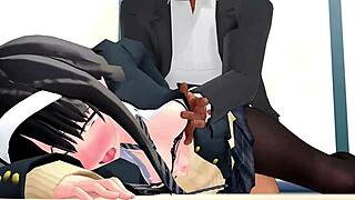 Raw 3D Cartoon Action in Pmv Blendy Miracle Hentai