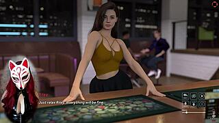 Steps of Debauchery - Playful Fox Teases with Upskirts in Episode 1!