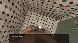 Apartment owner visits resident's spouse at home