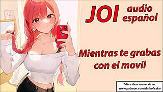 Instructions for masturbating while recording everything on your mobile.