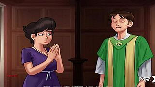 Explosive Mature MILF With Big Tits Gives Husband Intense Pleasure In Summertime Saga!