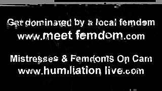 Swallow it all! Make yourself eat your own cum load for cei