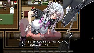Witch of Eclips Lizu in Steamy Hentai Game Sex Scene