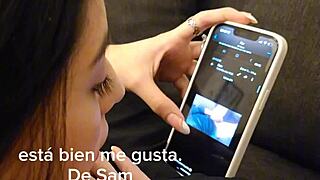 mi novia reaccionando a las vergas de mis amigos en esta divertida reaccion