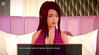 My New Family 419, big tits and ass in erotic anime hentai game!