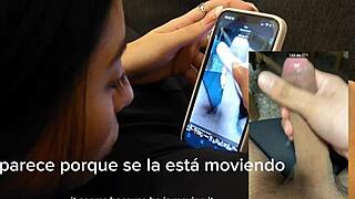 mi novia reaccionando a las vergas de mis amigos en esta divertida reaccion