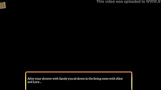 My New Family 419, big tits and ass in erotic anime hentai game!