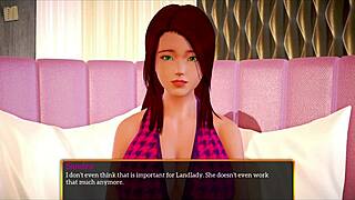 My New Family 419, big tits and ass in erotic anime hentai game!