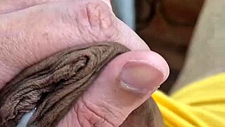 Big dick cums hard in bisexual twink's homemade scene.