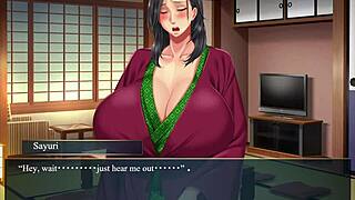 Kanojo no Okaa-san Ep9 brings intense game action with anime flair